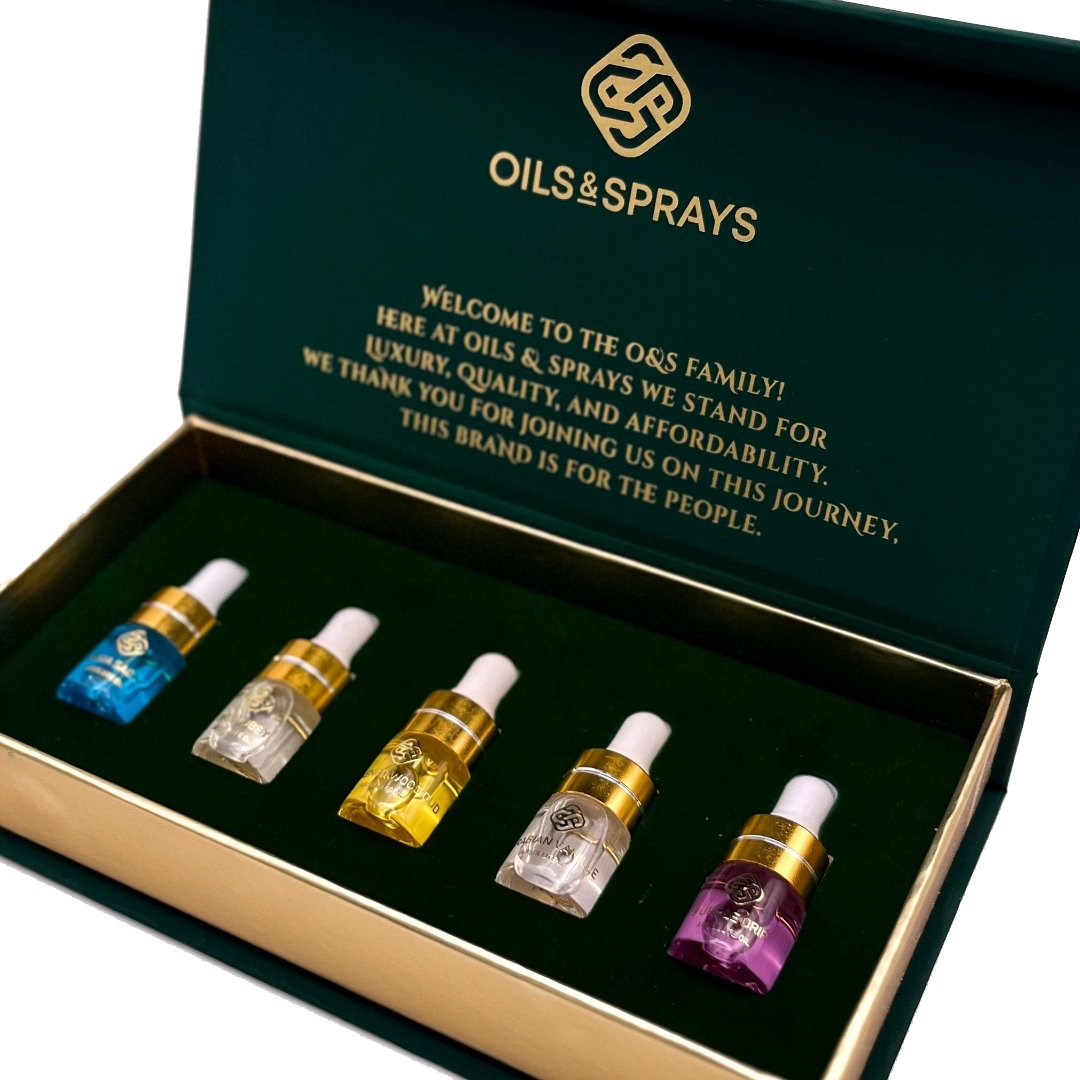 Discovery Gift Set (5 Oils) - oilsandsprays