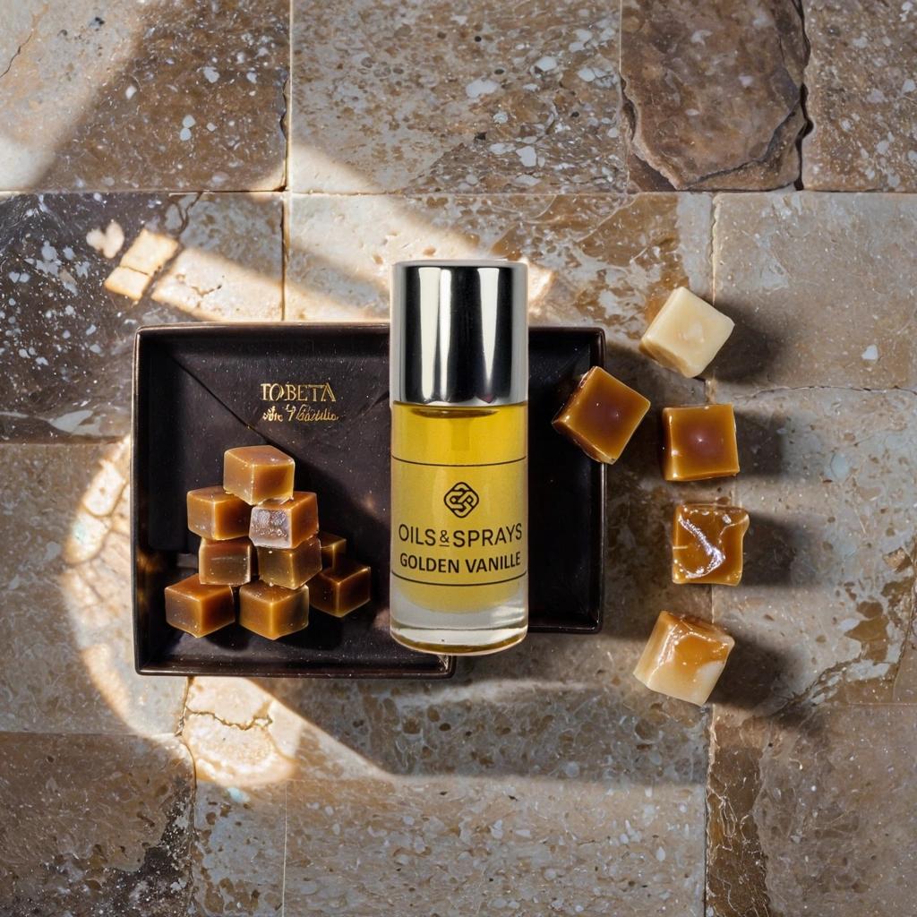 Golden Vanille - Perfume Oil - oilsandsprays