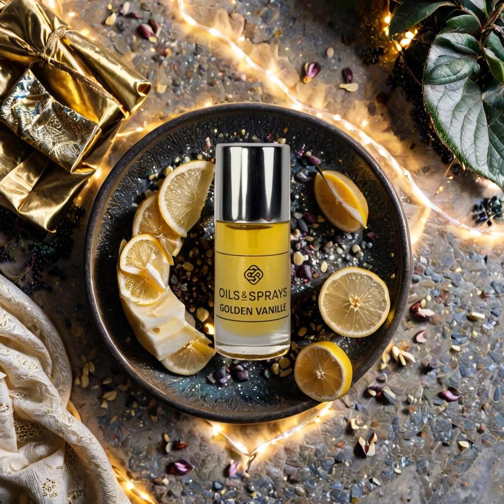 Golden Vanille - Perfume Oil - oilsandsprays