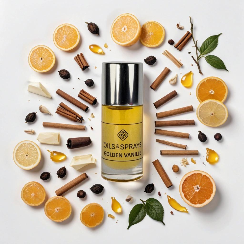 Golden Vanille - Perfume Oil - oilsandsprays